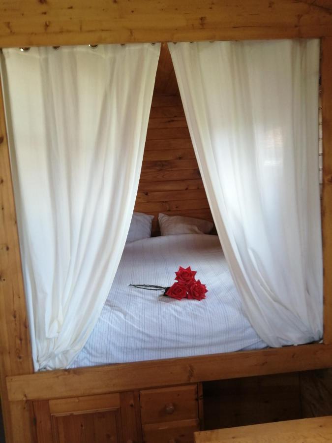 Winnezeele Roulotte Et Jacuzzi De Rachel Au Domaine Du Reuzeヴィラ エクステリア 写真